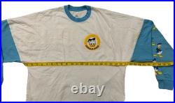 RARE Walt Disney World Donald Duck 90th Anniversary Spirit Jersey Size Small