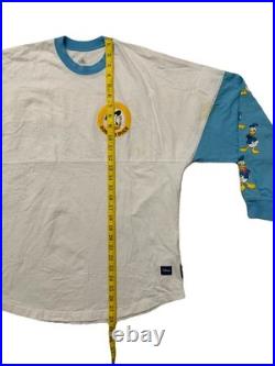 RARE Walt Disney World Donald Duck 90th Anniversary Spirit Jersey Size Small
