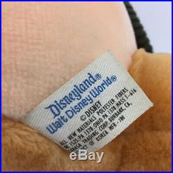RARE Walt Disney World TALESPIN KIT CLOUDKICKER Bear Plush 10 Stuffed 90s VTG