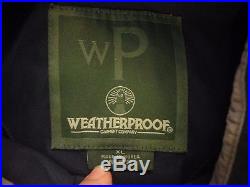 RARE Walt Disney World railroad train engineer weatherproof adult XL jacket