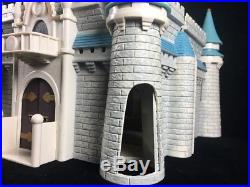 RETIRED Walt Disney World Cinderellas Castle Monorail Playset & Accessories Used