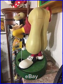 Rare Goofy Golf How To Putt Disney Figure Statue Big Fig Disneyland Walt World