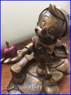 Rare Walt Disney World Cast Member 35 Year Service Award Bronze Pinocchio