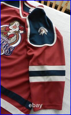 Rare Walt Disney World Pluto Devil Dogs Ice Hockey Shirt / Jersey Size 2xl XXL Rare Walt Disney World Pluto Devil Dogs Ice Hockey Shirt / Jersey Size 2xl XXL