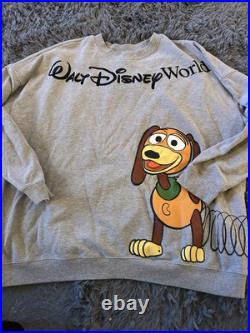 Rare Walt Disney World Slinky Dog Toy Story Crewneck Sweatshirt Size Xxl