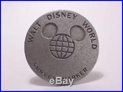 Rare Walt Disney World Survey Marker Main Street Prop OOAK Hidden Imagineer 80's