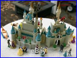 Retired Walt Disney World Cinderella Castle Playset Monorail over 50 Pieces