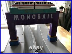 Retired Walt Disney World Monorail Switching Station Playset Theme Park