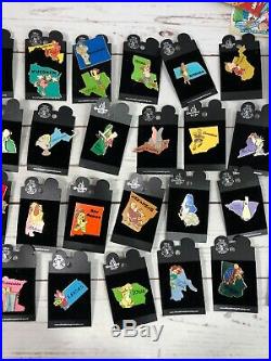 Retired Walt Disney World States Pin Set 2002 Lot Of 55 Pins RARE