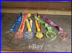 Run Disney Walt Disney World Marathon 2019 Dopey Challenge Medals complete set