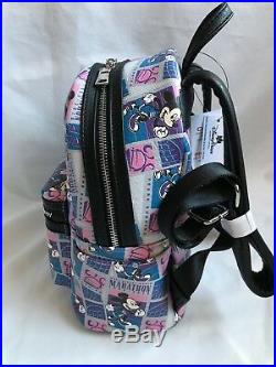 Run Walt Disney World Parks 2018 Marathon 25th Anniversary Mini Backpack Bag 1