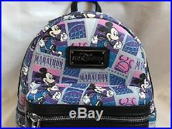 Run Walt Disney World Parks 2018 Marathon 25th Anniversary Mini Backpack Bag 2