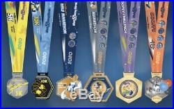 Rundisney Walt Disney World 2020 Marathon Full set of 6 Medals Dopey Challenge