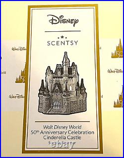 Scentsy Walt Disney World Cinderella Castle 50th Anniversary Wax Warmer Sold Out