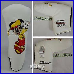 Scotty Cameron Walt Disney World Mickey Mouse Putter HeadCover 4 Noob Covers
