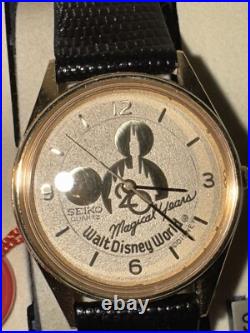 Seiko RARE 1991 Vintage Walt Disney World Celebrates 20th Anniversary Watch