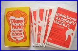 Set of (12) Guide Books to Disney World By Tip'n Twinkle, Inc. (1972) WithBOX