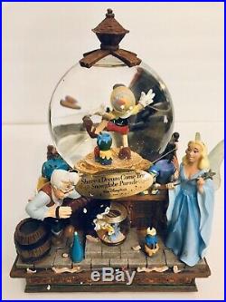 Snow Globe Musical Box Pinocchio Walt Disney World