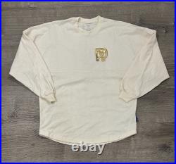 Spirit Jersey Walt Disney World 50th Anniversary Cream Long Sleeve Shirt XS