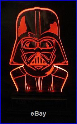 Star Wars Original Lighted Prop Sign Used In Walt Disney World One Made Rare
