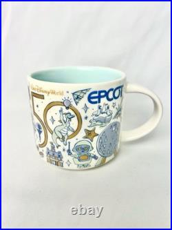 Starbucks 14 oz Mug Walt Disney World 50th Anniversary Epcot Been There Series