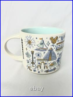 Starbucks 14 oz Mug Walt Disney World 50th Anniversary Epcot Been There Series