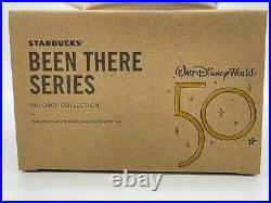 Starbucks Disney Parks WDW 50th Anniversary Been There Mugs Set 4 MK AK EPCOT HS