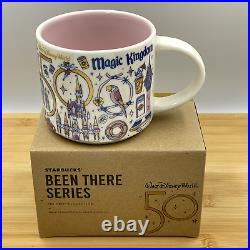 Starbucks Disney World Magic Kingdom 50th Anniversary Mug