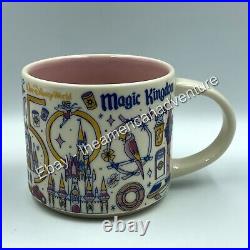 Starbucks Magic Kingdom Disney World 50th Anniversary Full Size Mug & Ornament