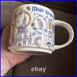 Starbucks Magic Kingdom Walt Disney World 50th Anniversary Mug 2021 Disney