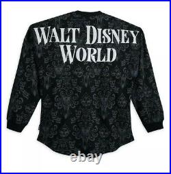 The Haunted Mansion Wallpaper Spirit Jersey for Adults Walt Disney World XL