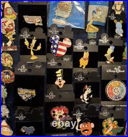 Trading Pins Lot Of 86 Walt Disney World Vintage Rare Plus 40 Year Lanyard Trading Pins Lot Of 86 Walt Disney World Vintage Rare Plus 40 Year Lanyard