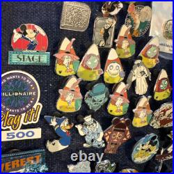 Trading Pins Lot Of 86 Walt Disney World Vintage Rare Plus 40 Year Lanyard