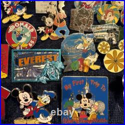 Trading Pins Lot Of 86 Walt Disney World Vintage Rare Plus 40 Year Lanyard