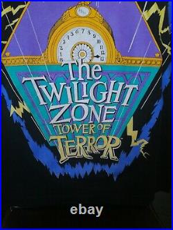 VERY RARE Made In USA Size XL Disney The Twilight Zone Tower of Terror T Shirt
