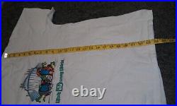 VERY RARE VTG Walt Disney World Space Mountain Tigger Eeyeore T-Shirt Small USA