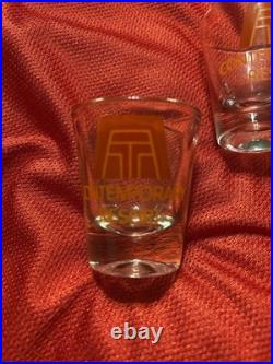 VINTAGE 1970s Walt Disney World CONTEMPORARY RESORT Hotel Set Of 3 Shot Glasses