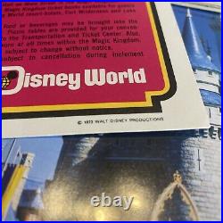 VINTAGE Walt Disney World Handouts, Pamphlets, Booklets, And More