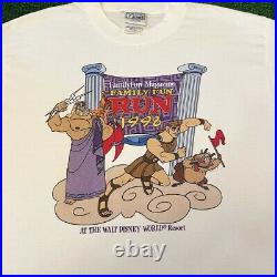 VTG 90s Disney Hercules Movie Theme Park Tee Rare Vintage 1998 Shirt Mens XL