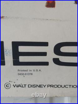 VTG Delta Air Lines Walt Disney World Florida VPoster Original Sweney USA 28X22