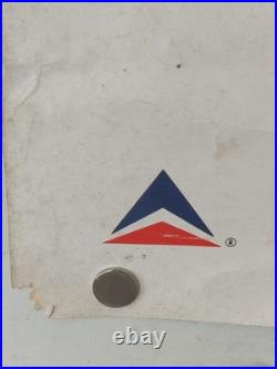 VTG Delta Air Lines Walt Disney World Florida VPoster Original Sweney USA 28X22