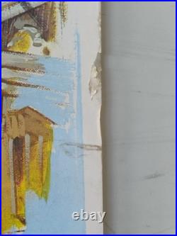 VTG Delta Air Lines Walt Disney World Florida VPoster Original Sweney USA 28X22