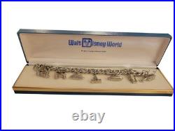VTG Walt Disney World Productions Charm Bracelet Transportation Non Character