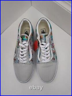 Vans Walt Disney World Size 11 Sneaker Skate Shoes World 50th Anniversary