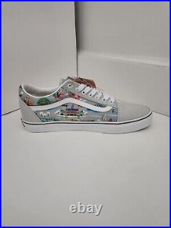 Vans Walt Disney World Size 11 Sneaker Skate Shoes World 50th Anniversary