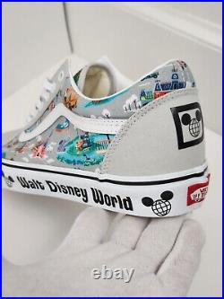 Vans Walt Disney World Size 11 Sneaker Skate Shoes World 50th Anniversary