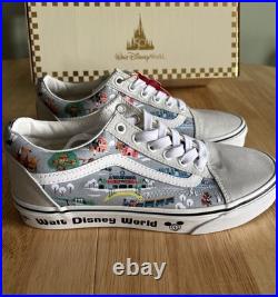 Vans x Old Skool Walt Disney World 50th Park Map Trainers, Sneakers, Shoes Uk 5 Vans x Old Skool Walt Disney World 50th Park Map Trainers, Sneakers, Shoes Uk 5
