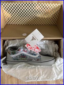 Vans x Old Skool Walt Disney World 50th Park Map Trainers, Sneakers, Shoes Uk 5 Vans x Old Skool Walt Disney World 50th Park Map Trainers, Sneakers, Shoes Uk 5