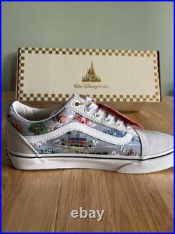Vans x Old Skool Walt Disney World 50th Park Map Trainers, Sneakers, Shoes Uk 5 Vans x Old Skool Walt Disney World 50th Park Map Trainers, Sneakers, Shoes Uk 5