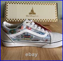 Vans x Old Skool Walt Disney World 50th Park Map Trainers, Sneakers, Shoes Uk 5 Vans x Old Skool Walt Disney World 50th Park Map Trainers, Sneakers, Shoes Uk 5